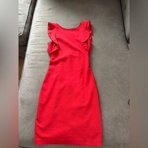 Zara Vibrant Red Mini Dress